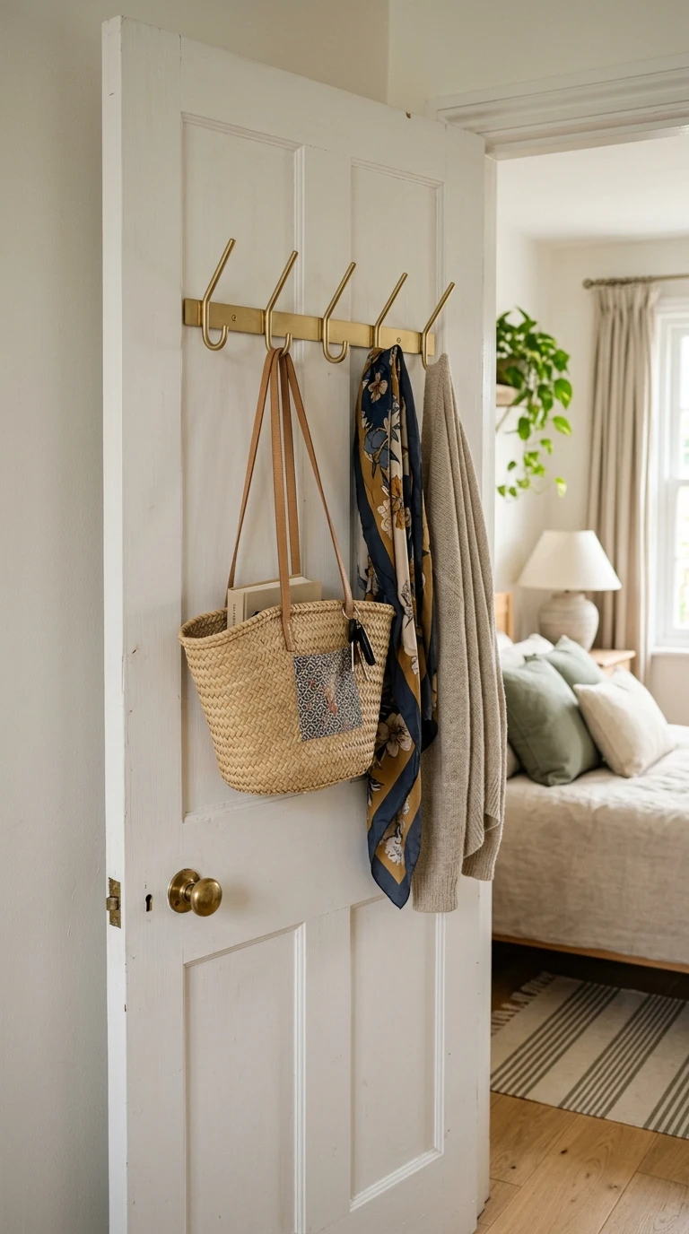Les Crochets Derrière la Porte