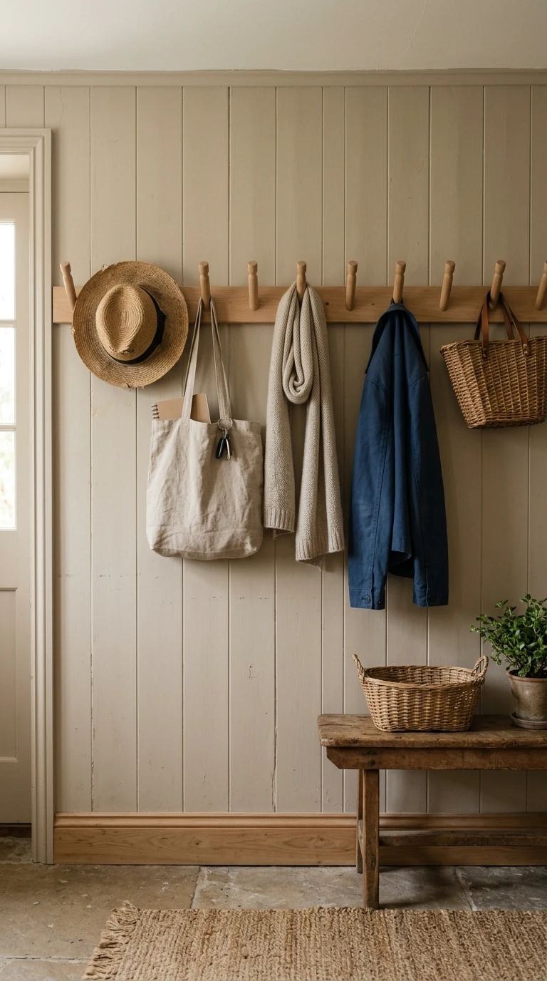 Les Crochets Shaker En Bois Naturel