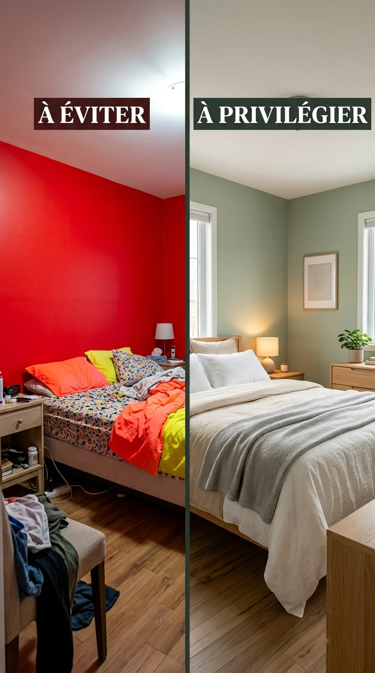 Les Erreurs de Couleur à Éviter en Chambre