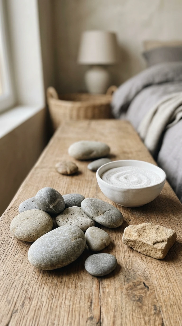 Les Galets, le Sable, la Pierre : Éléments Naturels Bruts