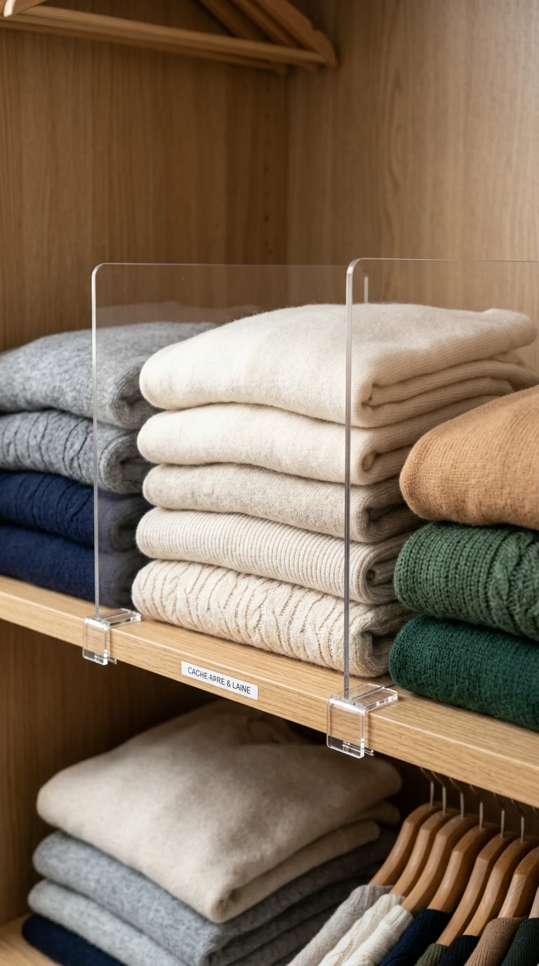 Les Intercalaires Entre les Piles de Pulls