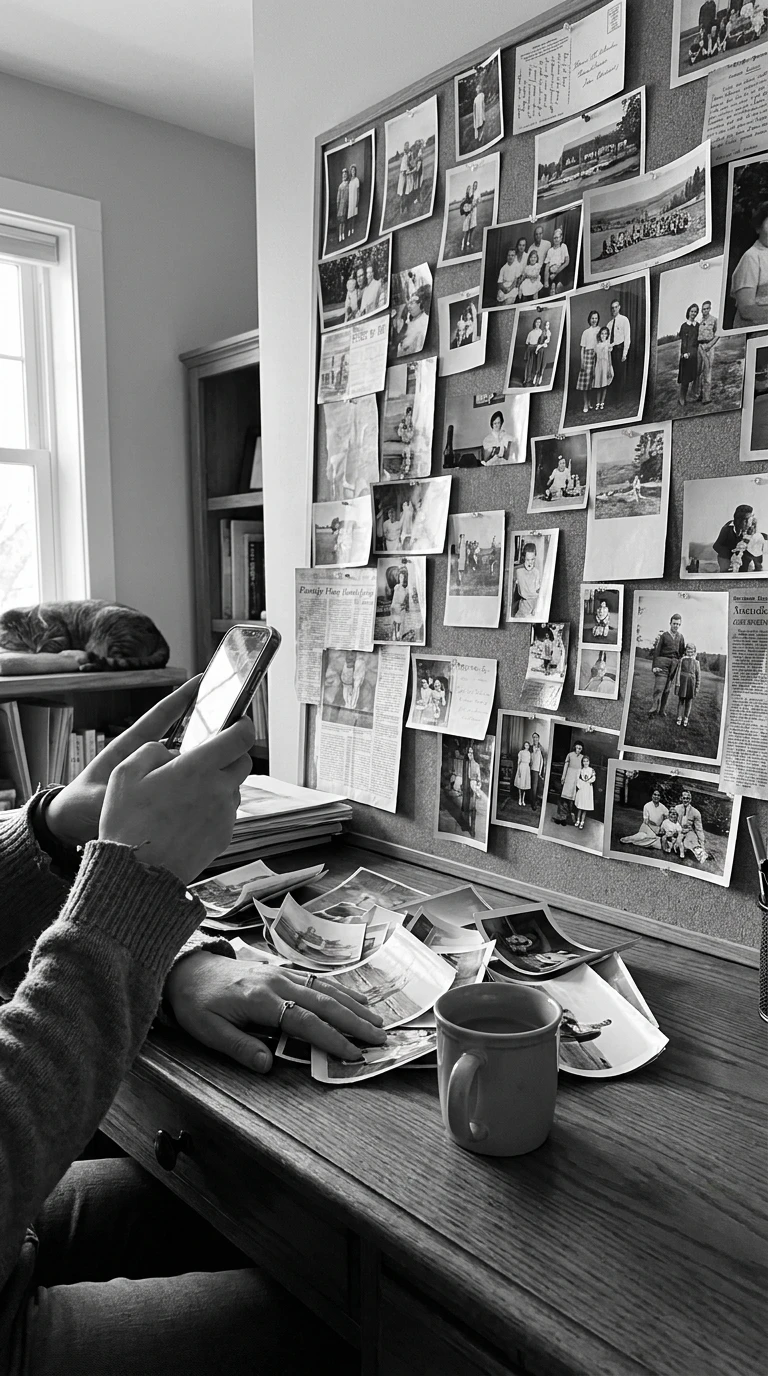 Les Photographies en Noir et Blanc
