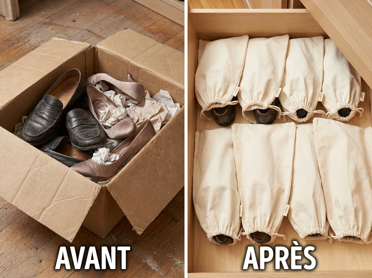Les Pochettes en Tissu Respirant