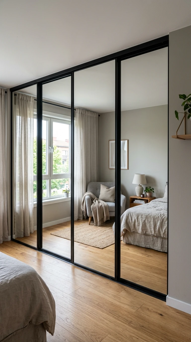 Les Portes Coulissantes Miroir