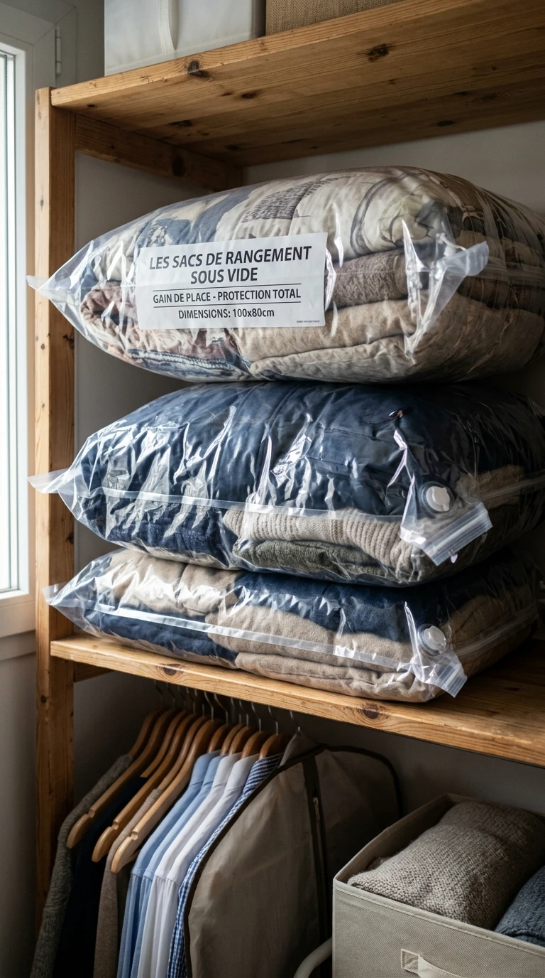 Les Sacs de Rangement Sous Vide