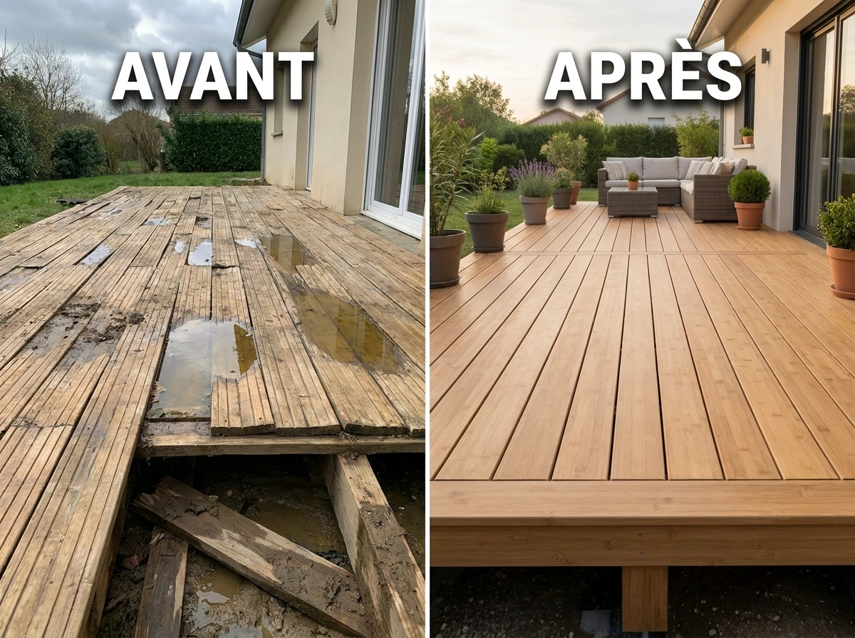 Les Terrasses Bois Bambou Qui Marchent et Celles qui Ratent