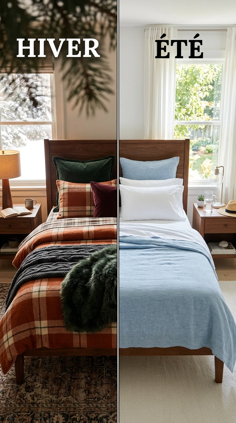 Les Textiles d'Hiver vs les Textiles d'Été
