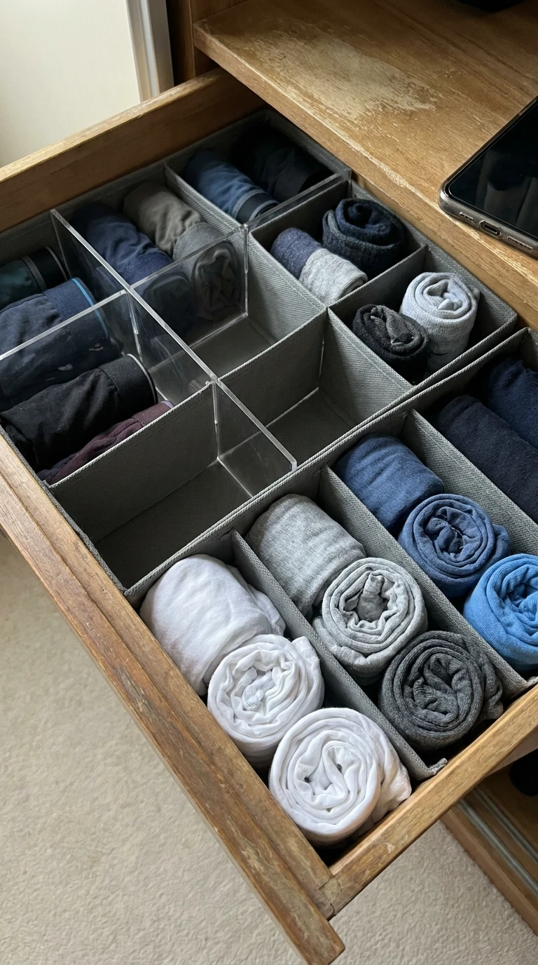 Les Tiroirs Diviseurs pour le Linge