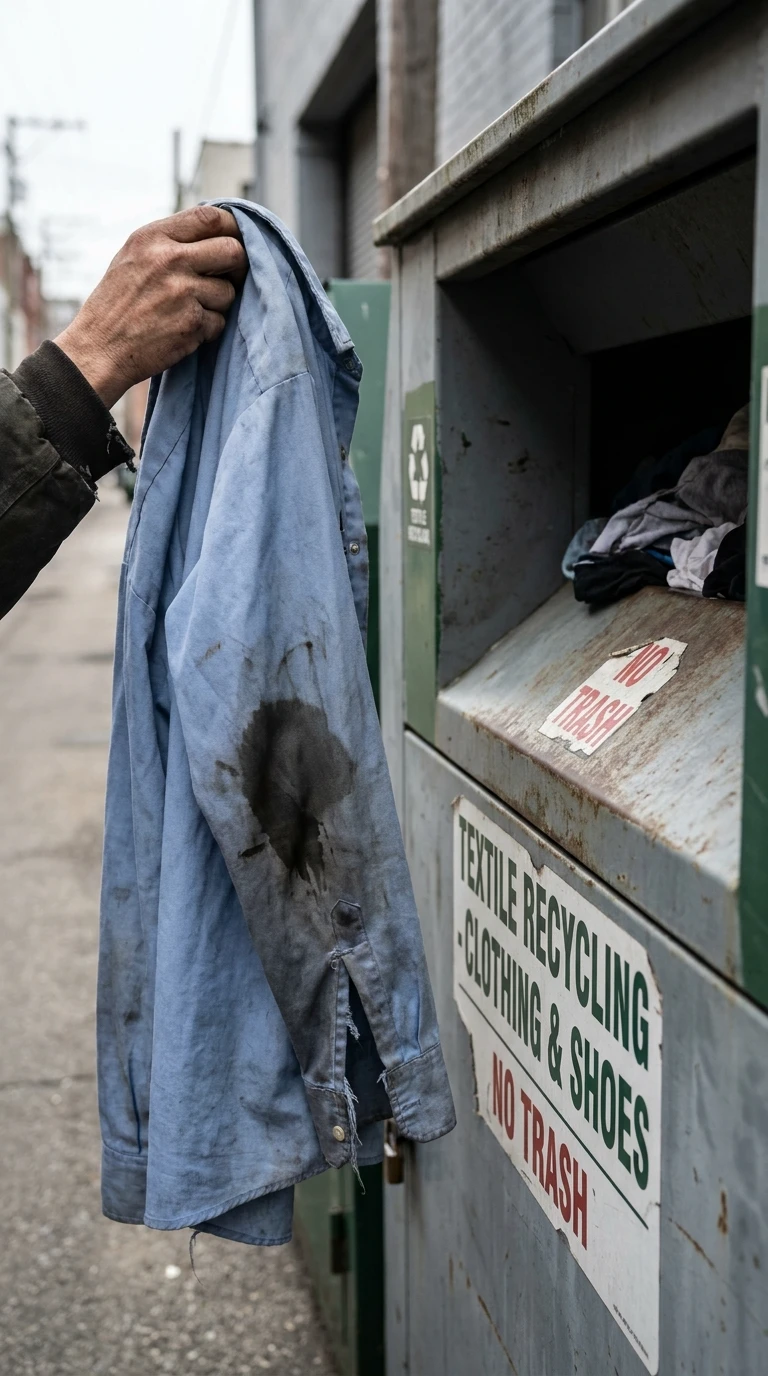 Les Vêtements Abîmés : La Frontière Claire