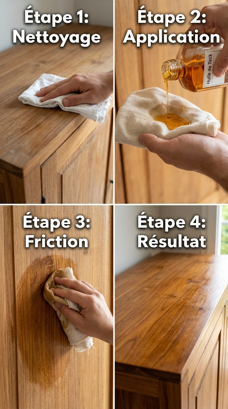 L'Huile De Teck Pour Les Bois