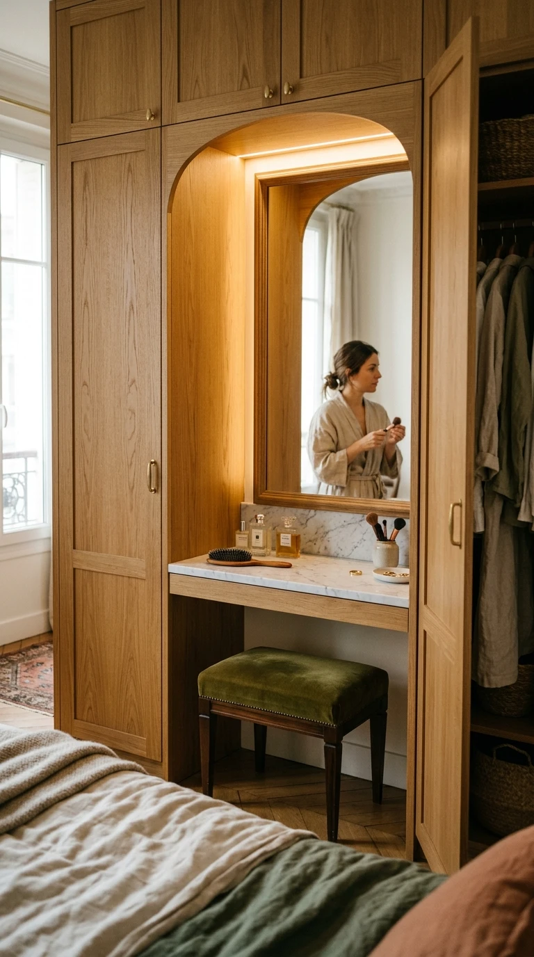 L'Intégration du Bureau ou de la Coiffeuse