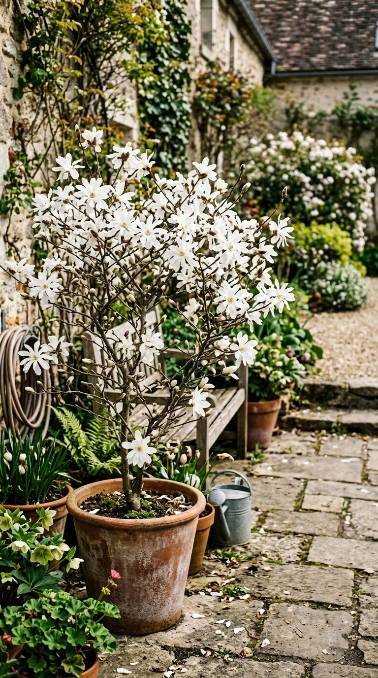 Magnolia Stellata en Pot - Premier à Fleurir