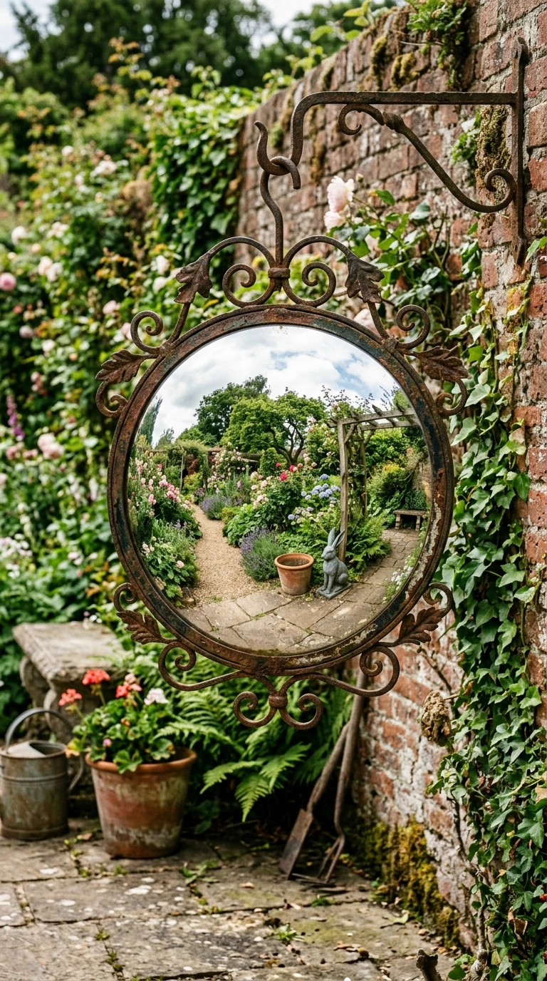 Miroir Convexe de Jardin Style Boule Gazing