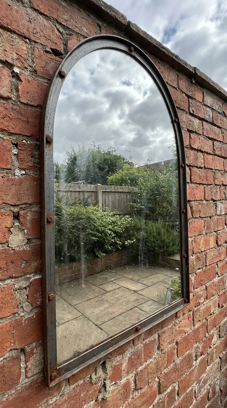 Miroir Extérieur pour Agrandir Visuellement l'Espace