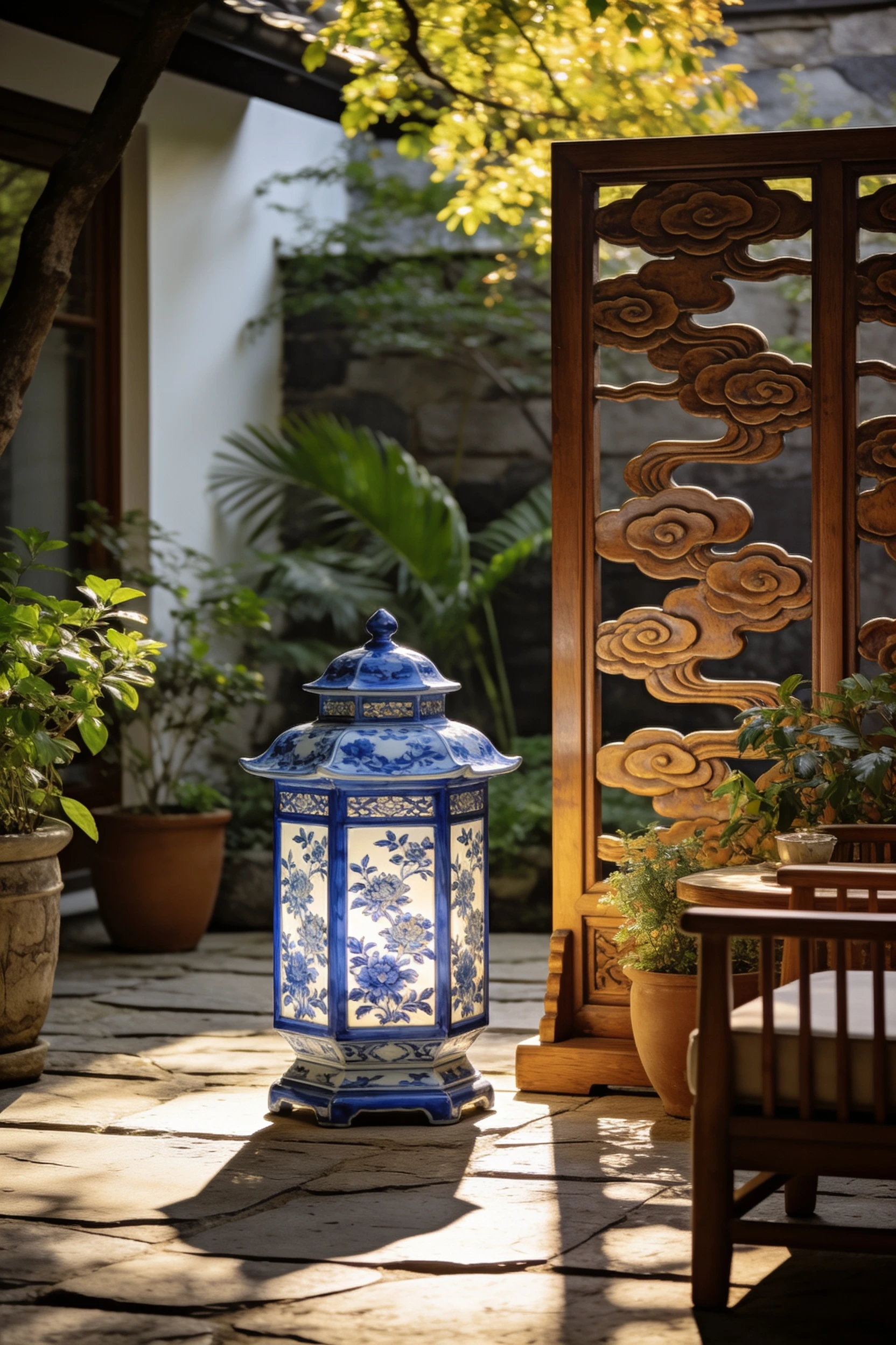 Objets Chinés Résistants à l'Extérieur