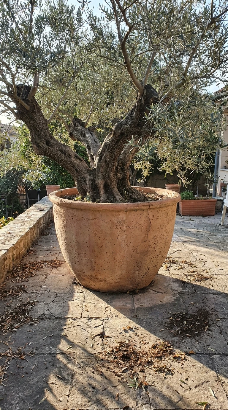 Olivier en Pot Grande Taille : L'Arbre Icône