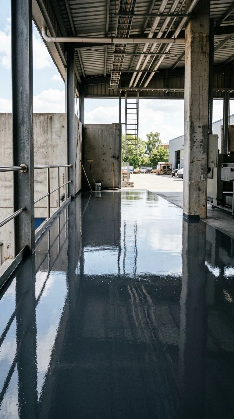 Peinture Epoxy sur Sol Béton