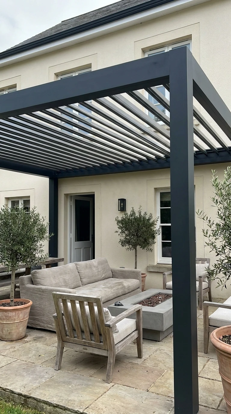 Pergola Bioclimatique Adossée Classique