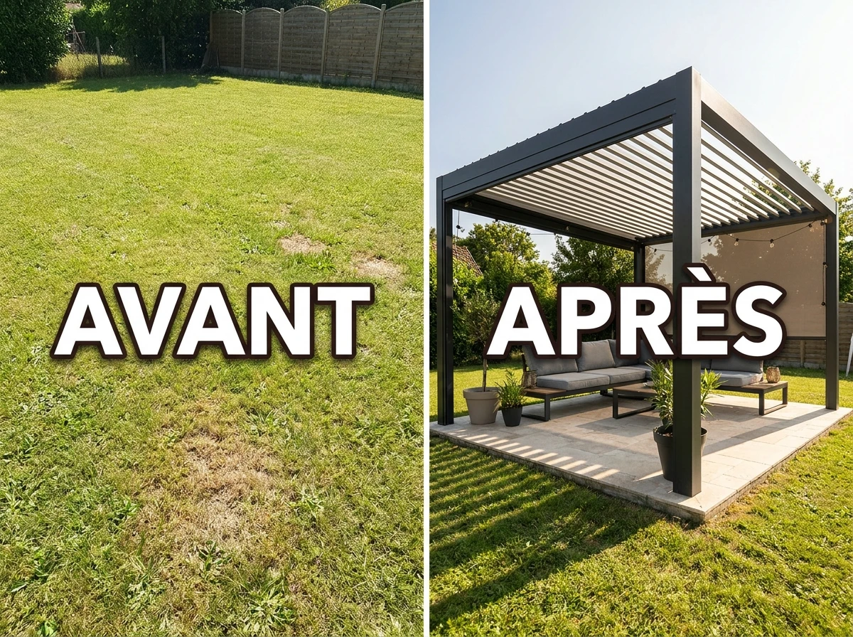 Pergola Bioclimatique Autoportante