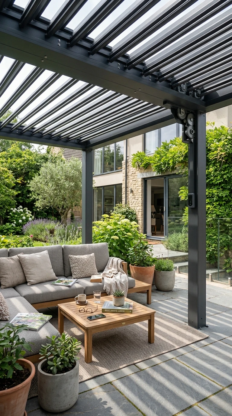 Pergola Bioclimatique Milieu de Gamme 4x4m