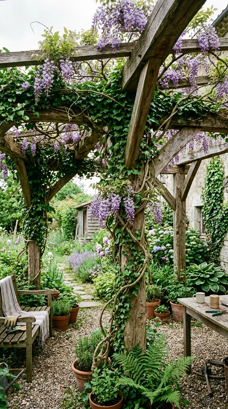 Pergola DIY Avec Pergola Intégrée Végétale