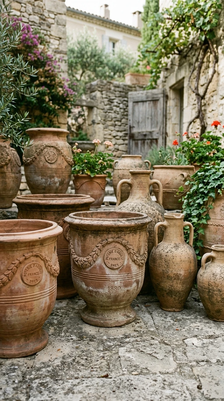 Poteries Anduze et Amphores en Collection