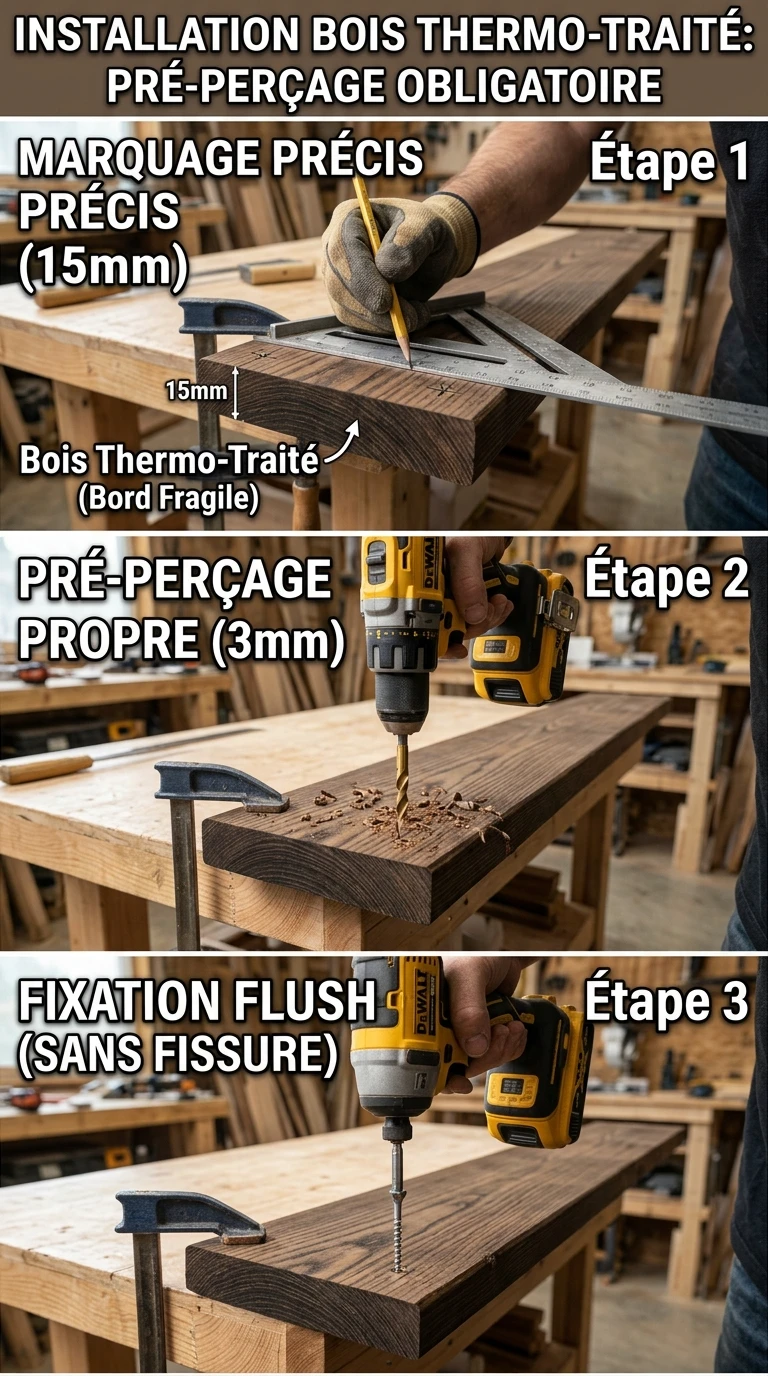 Pré-Perçage Obligatoire
