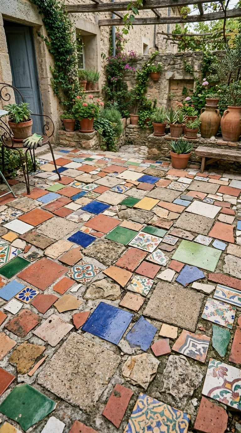 Récupération de Dalles ou Carrelage
