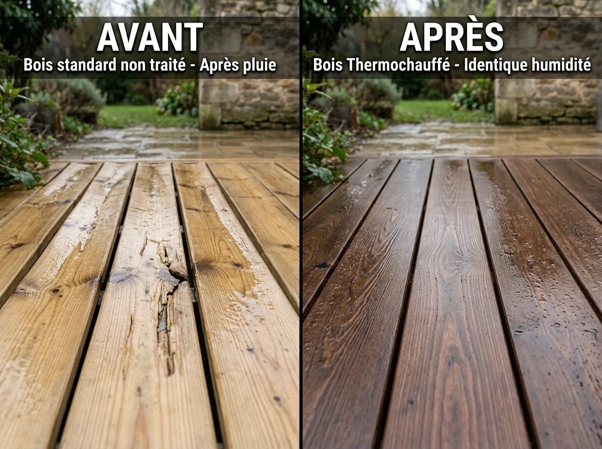 Réduction des Mouvements Hygroscopiques