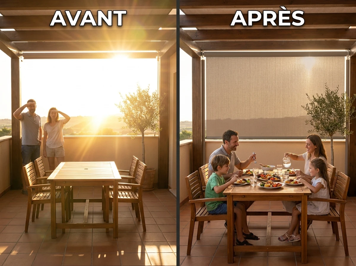 Store Vertical Extérieur Screenzy