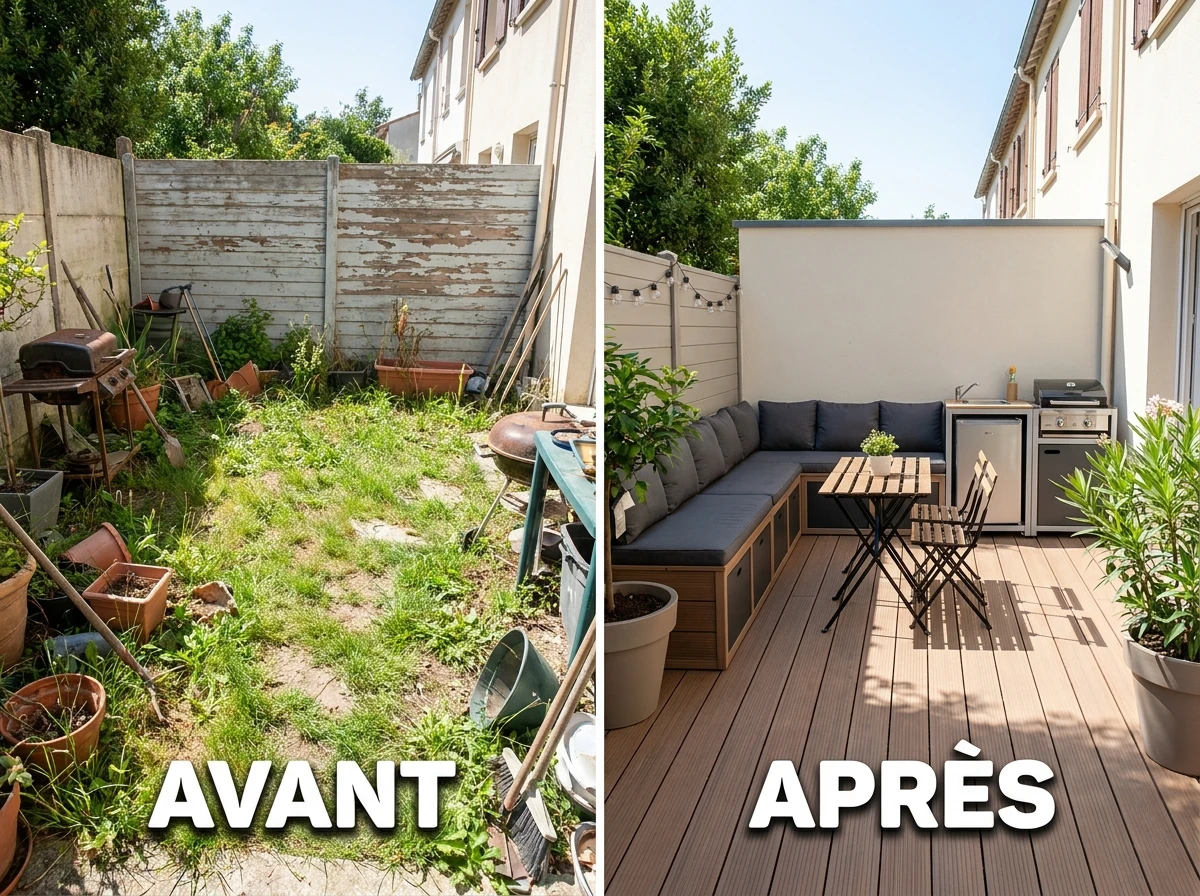 Terrasse 20m² Optimisée