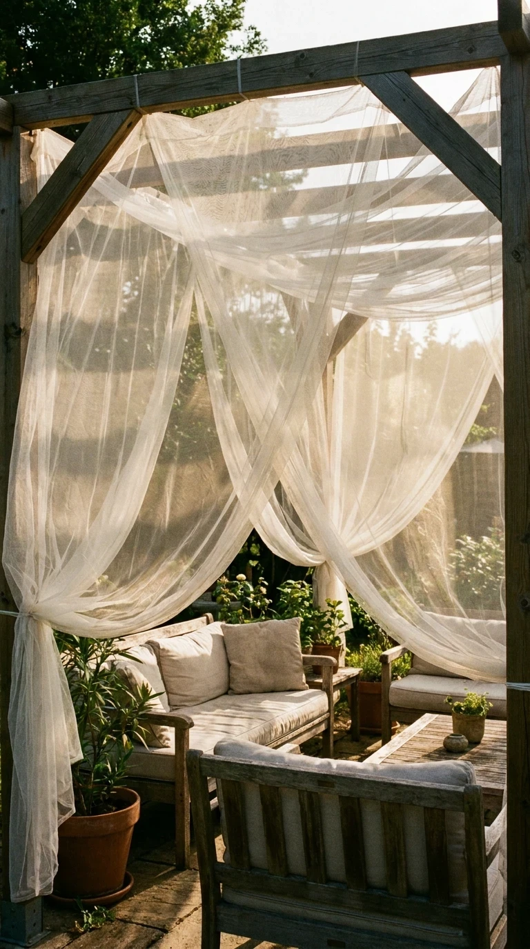 Toile Translucide Effet Voile de Mariée