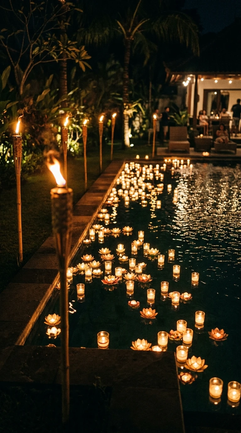 Torches et Bougies Flottantes