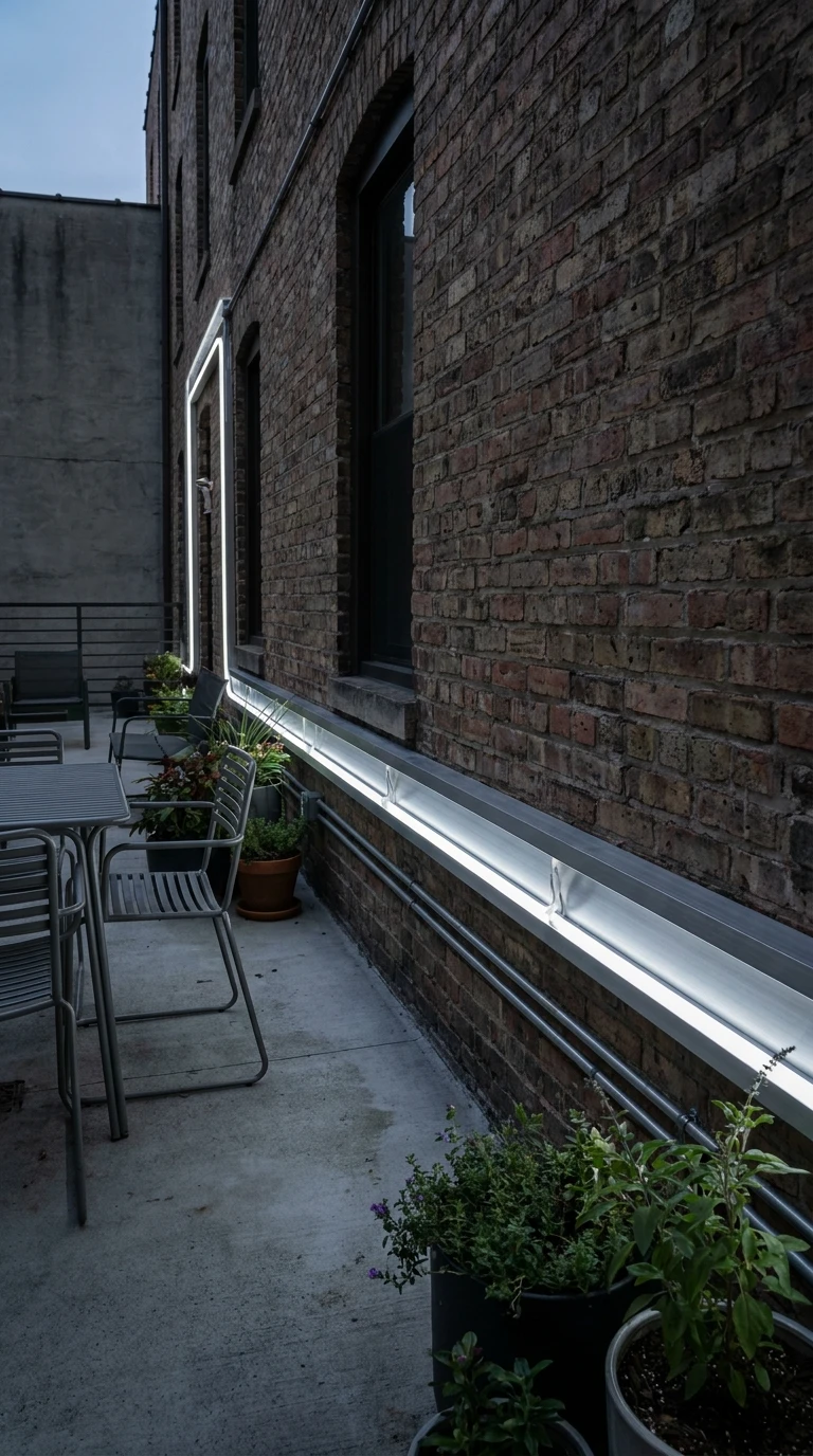 Tubes Néon LED dans Profilés Aluminium