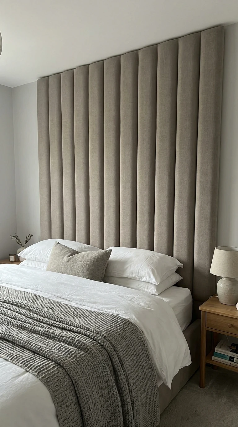 Une Tête de Lit Qui Structure Toute la Pièce