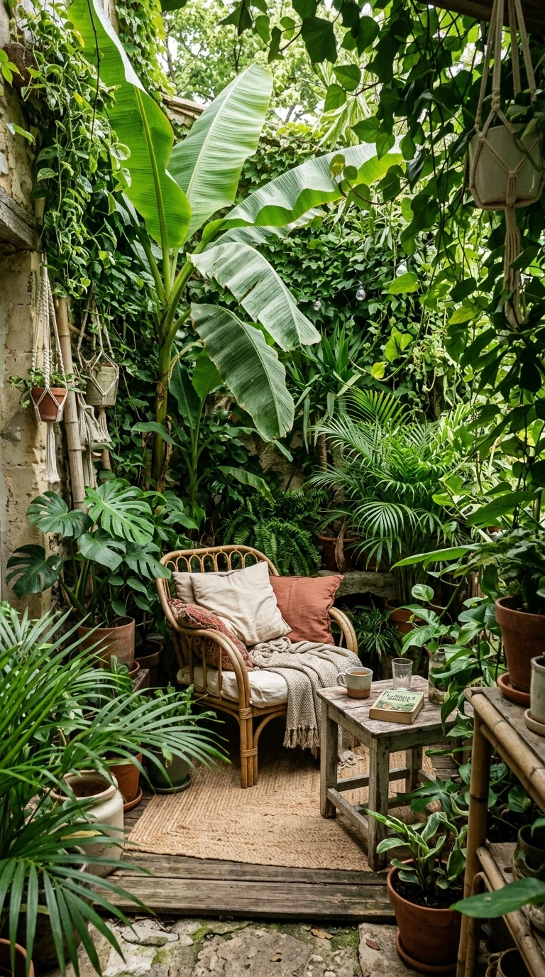 Végétal Abondant et Mélangé - La Jungle Douce