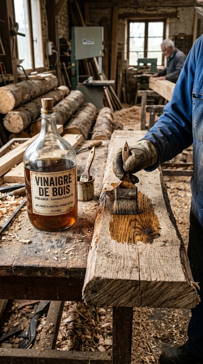 Vinaigre de Bois (Pyroligneux) comme Traitement Préventif