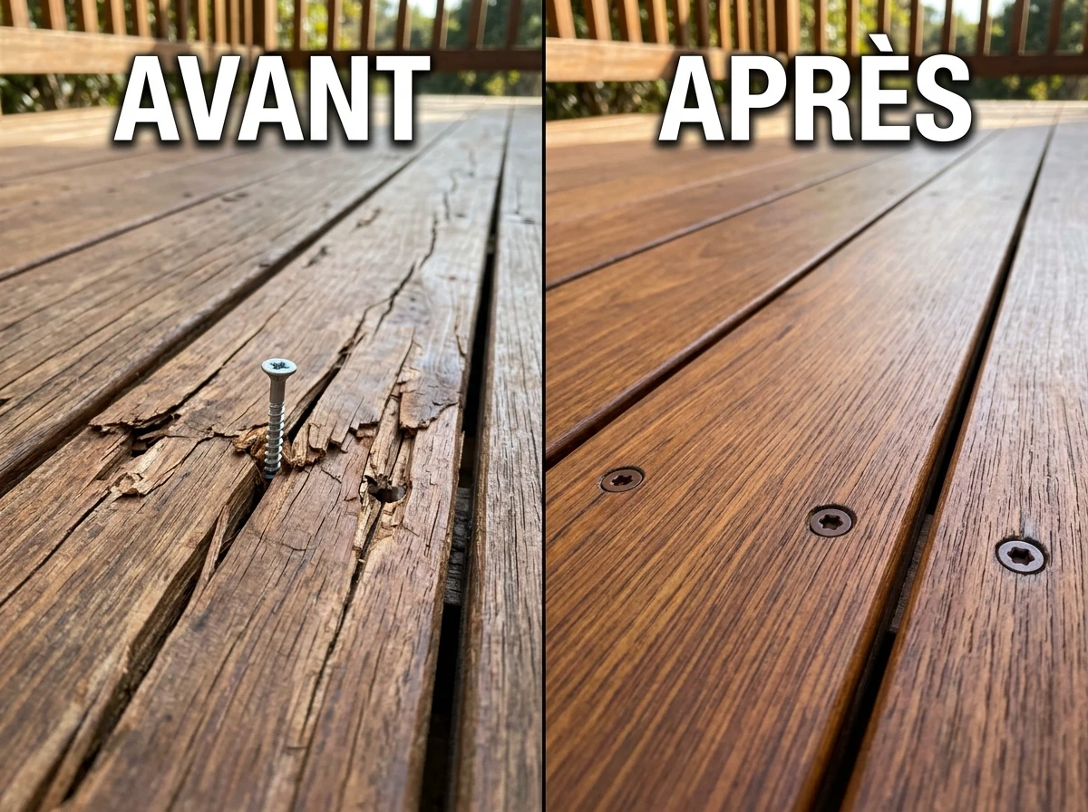 Vis Auto-Foreuses pour Bois Durs