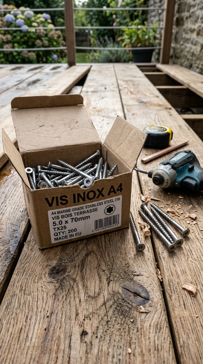 Vis Inox A4 - Le Standard Indispensable